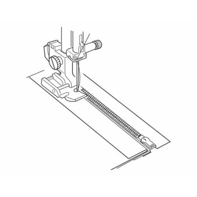 Bernette-b33/b35 Zipper foot-sewing machine feet-gather here online
