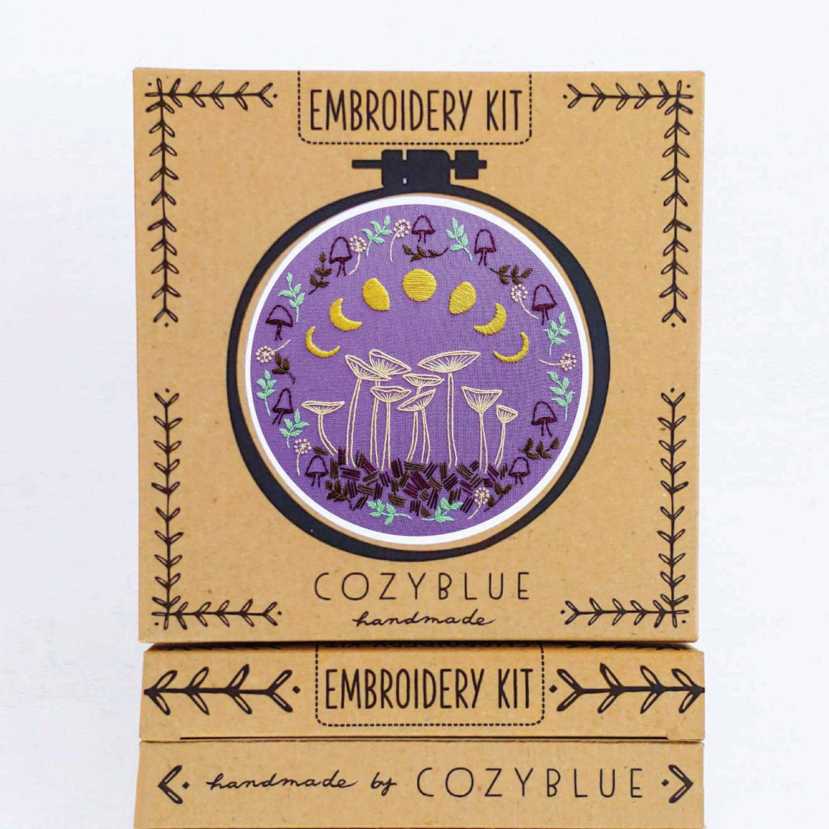 CozyBlue - Fairy Ring embroidery kit - Default - gatherhereonline.sbs