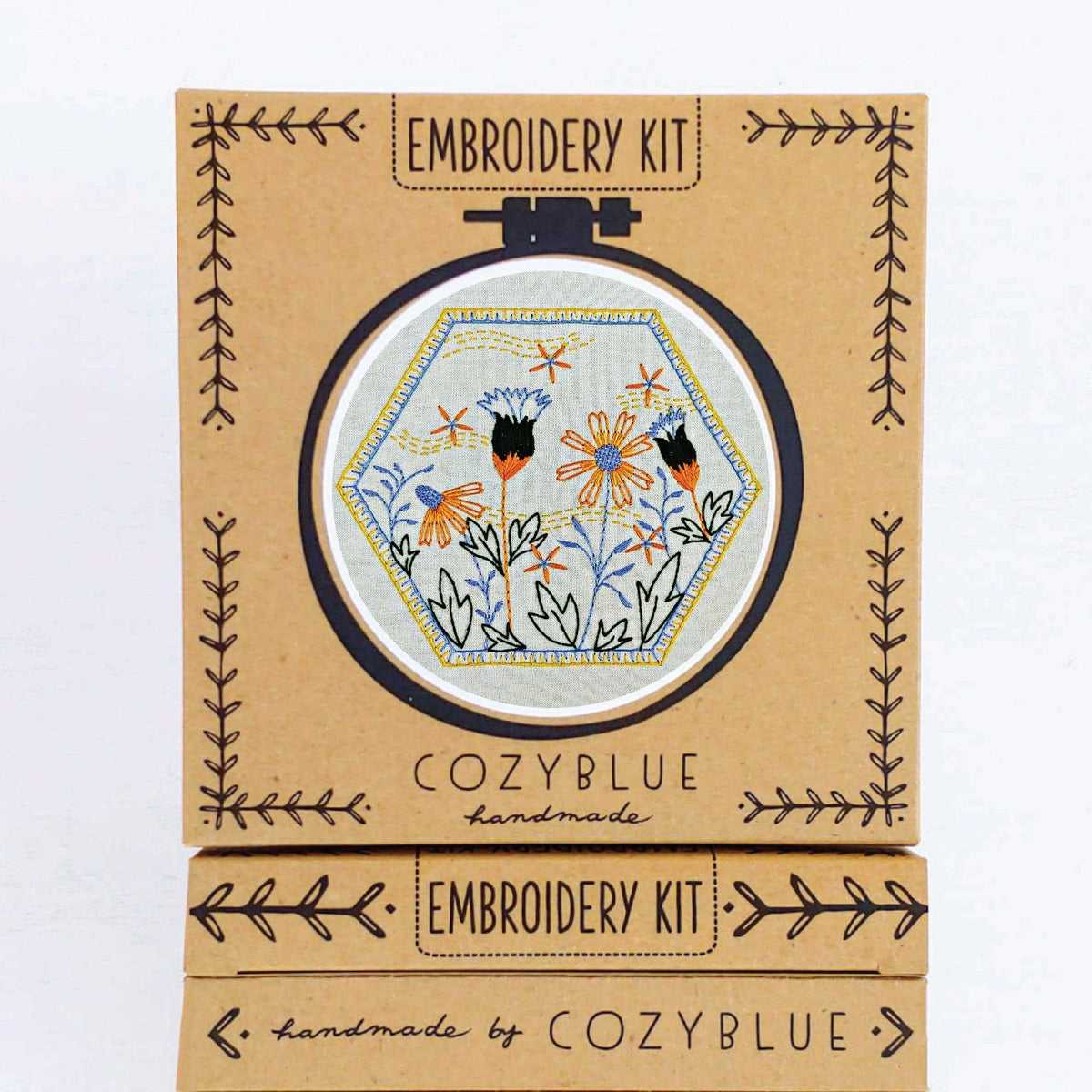 CozyBlue-Summer Breeze Embroidery Kit-embroidery/xstitch kit-gather here online