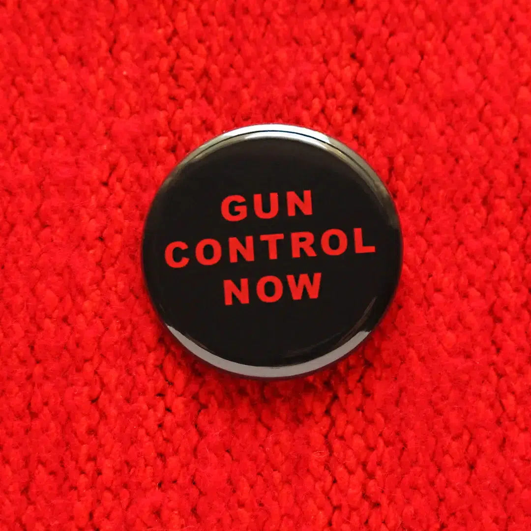 Word For Word-Gun Control Now Pinback Button-accessory-gather here online