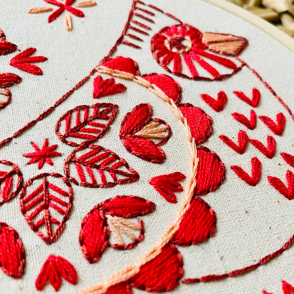 Hook, Line & Tinker-Cardinal Embroidery Kit-embroidery kit-gather here online