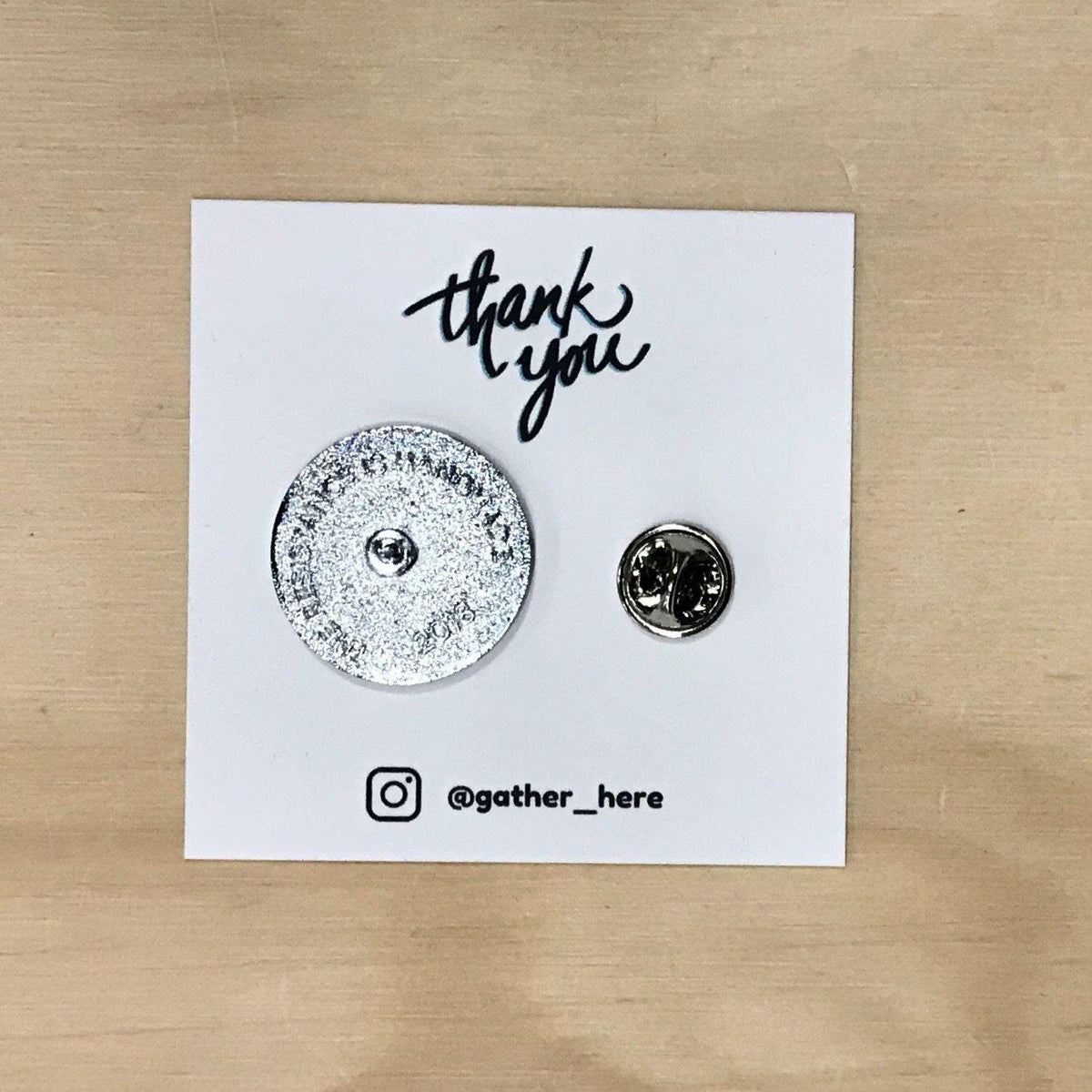 gather here - Enamel Pin - The Resistance is Handmade - Default - gatherhereonline.sbs