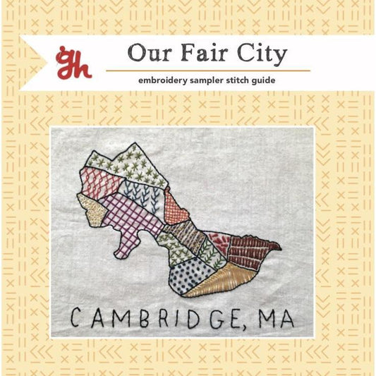gather here - Our Fair City Cambridge Embroidery Kit - - gatherhereonline.sbs