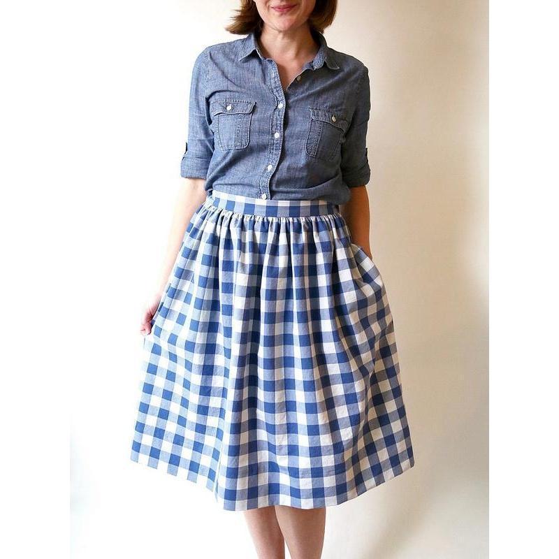 gather here classes - Cleo Skirt- meets twice - Default - gatherhereonline.sbs
