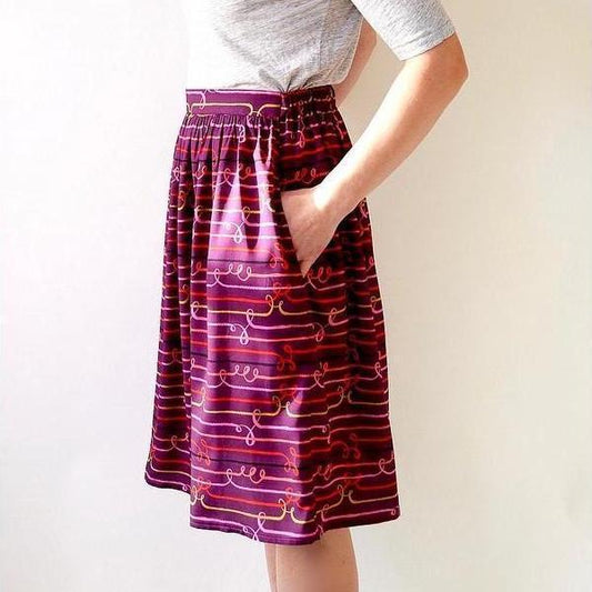 gather here classes - Cleo Skirt- meets twice - Default - gatherhereonline.sbs