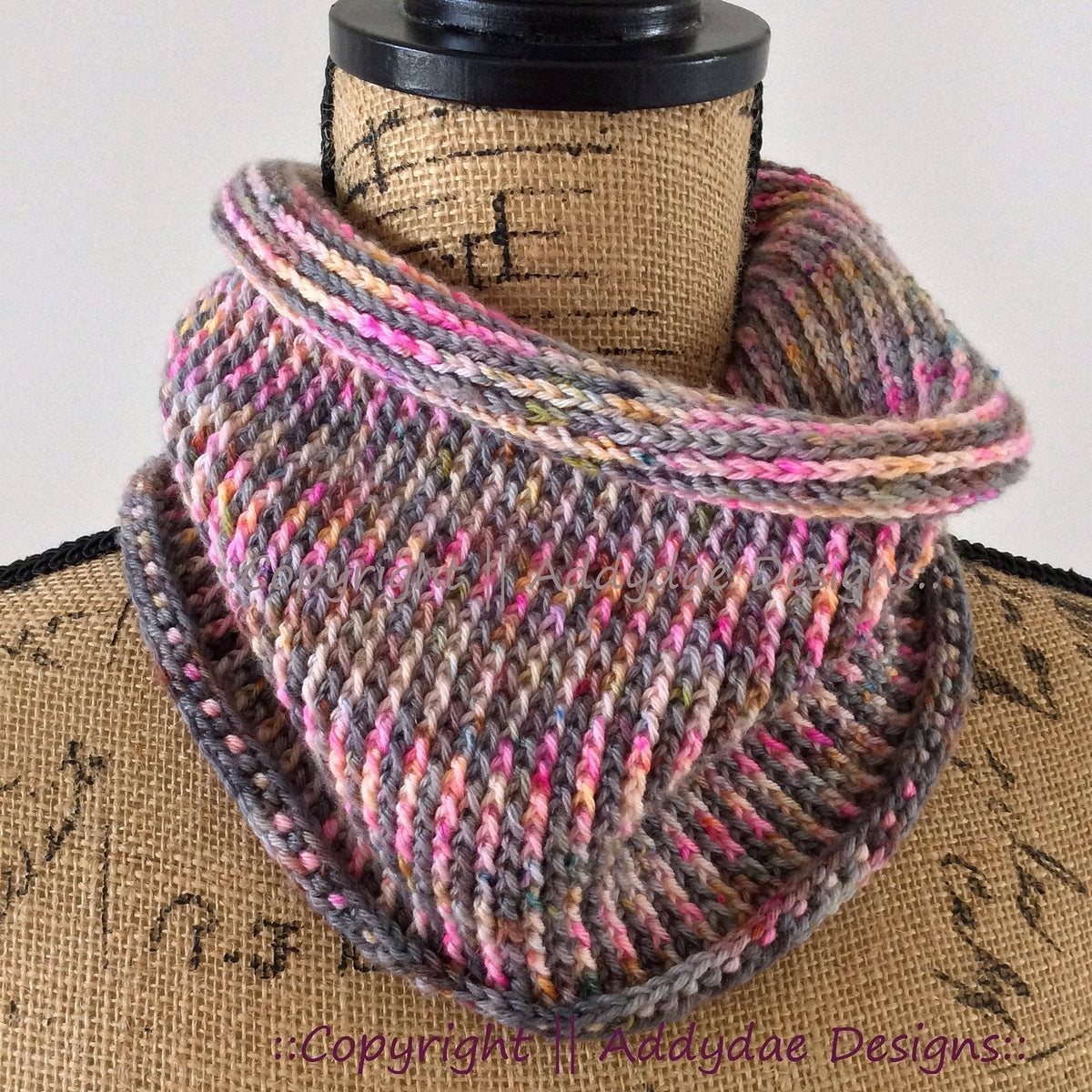 gather here classes - Crochet - Brioche Cowl, meets twice - Default - gatherhereonline.sbs