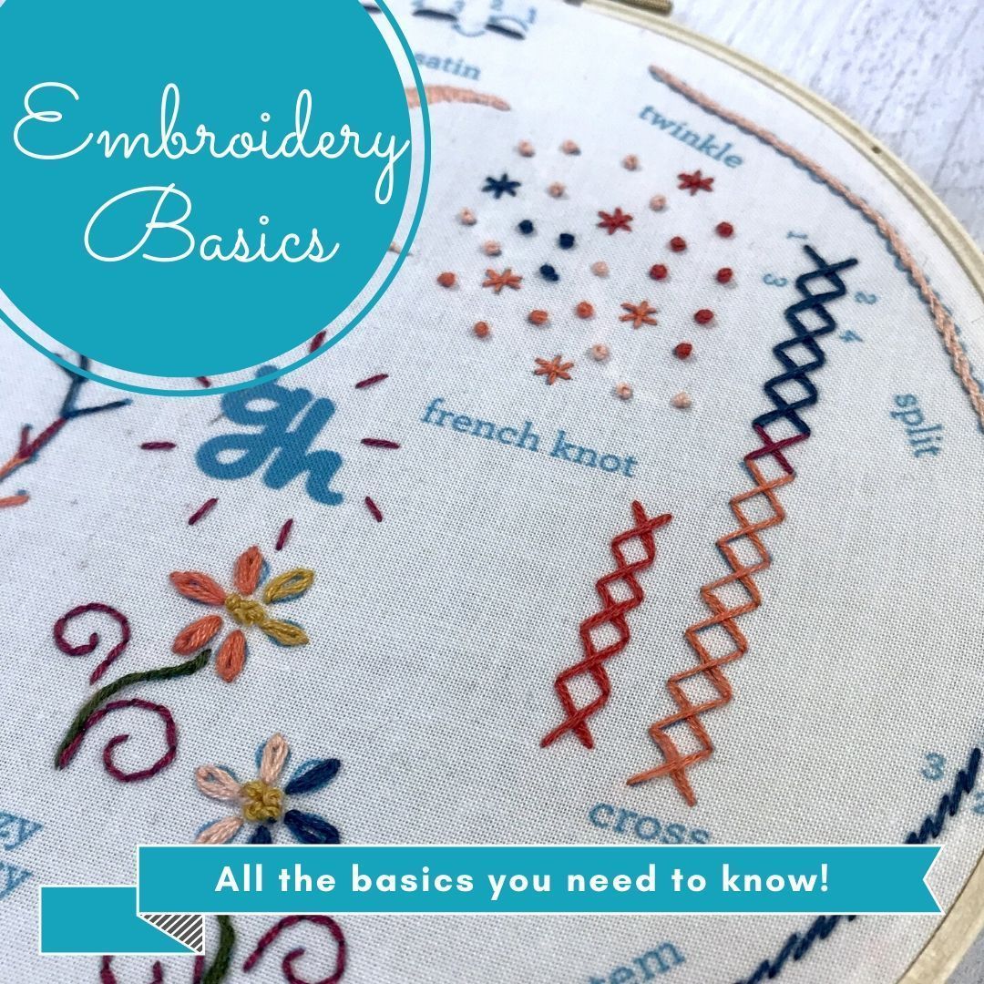 gather here classes - Embroidery Basics - Sampler - Default - gatherhereonline.sbs