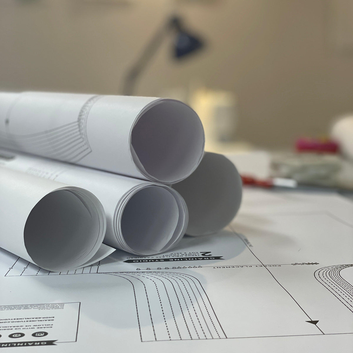 gather here-PDF pattern printing (A0 or Copy Shop Pages)-large format printing-4 pages-gather here online