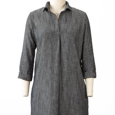 Liesl + Co-Gallery Tunic + Dress Pattern-sewing pattern-Default-gather here online