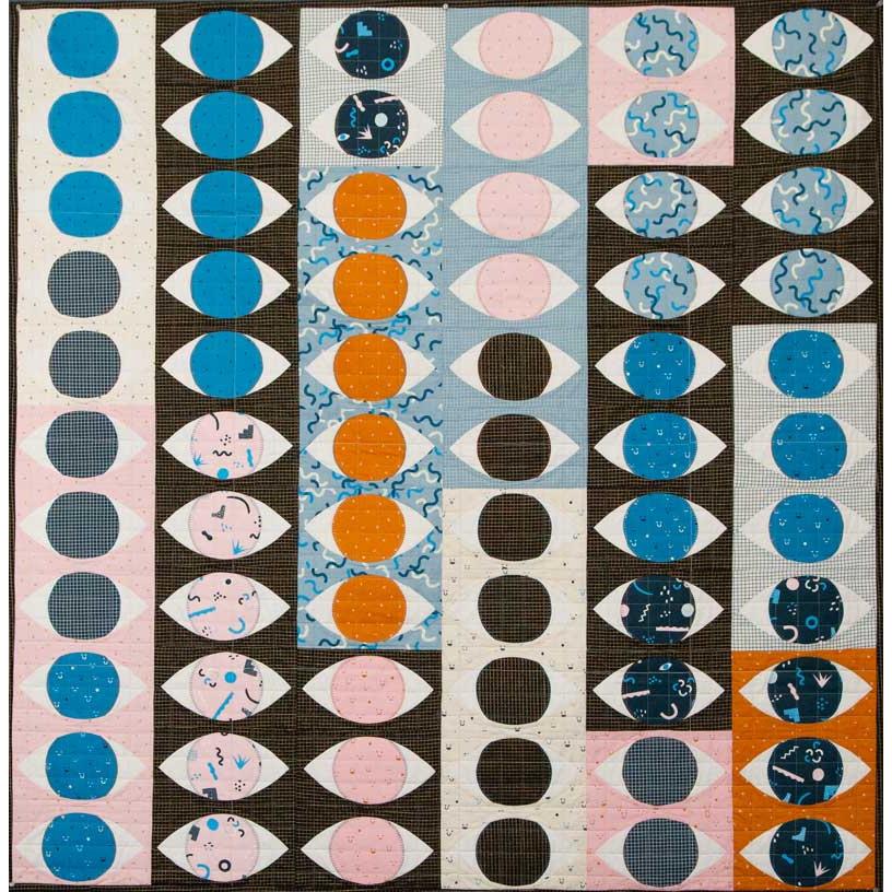 Ruby Star Society-Staring Contest Quilt Pattern-quilting pattern-Default-gather here online
